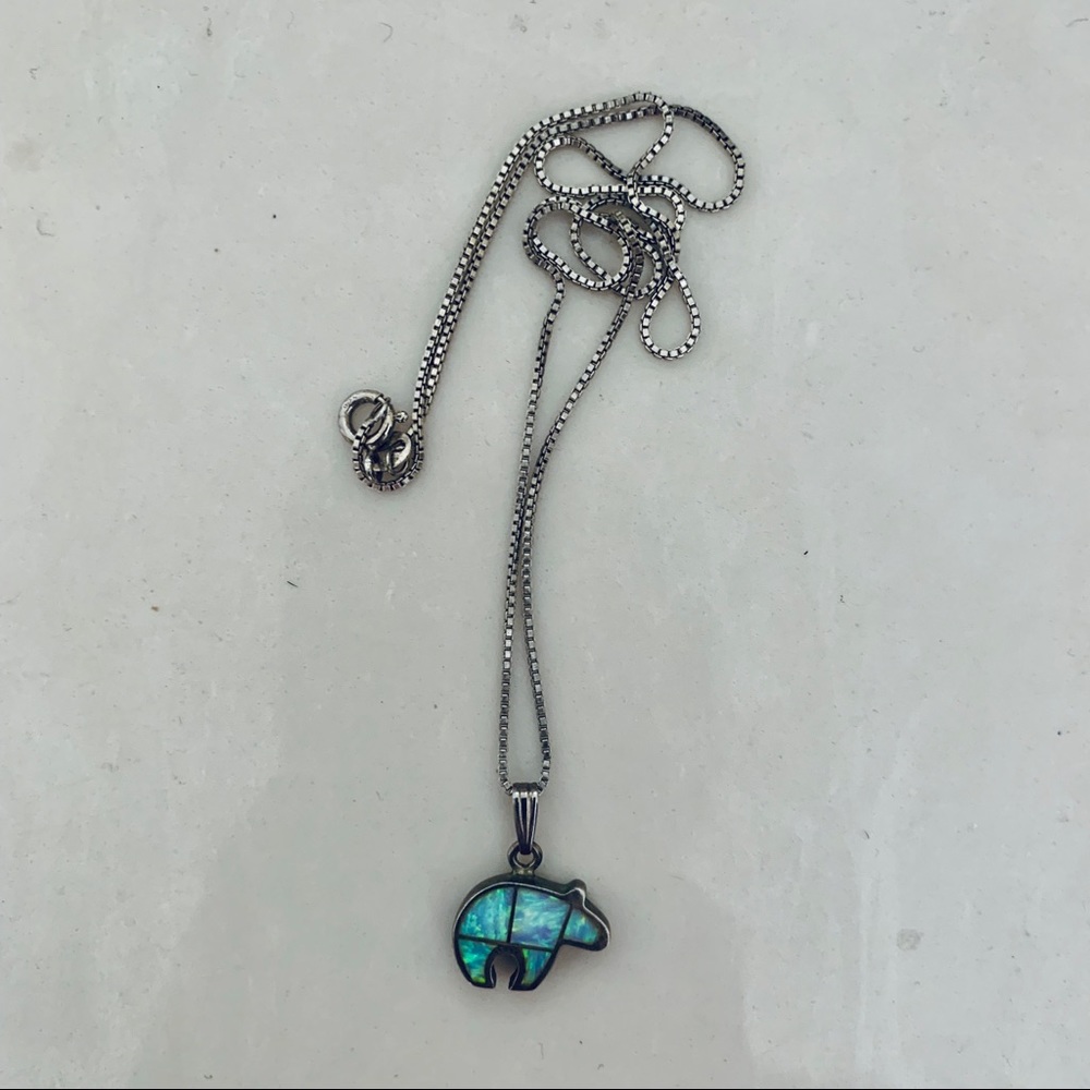 Vintage Sterling Silver Necklace (Made in Italy)